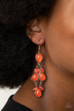 Load image into Gallery viewer, Paparazzi Superstar Social - Orange Earring
