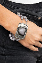 Load image into Gallery viewer, Paparazzi Sandstone Sweetheart - Silver Bracelet
