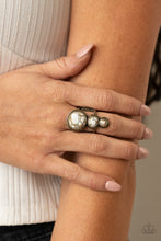 Load image into Gallery viewer, Paparazzi Marbled Magnificence - Brass Ring

