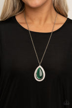 Load image into Gallery viewer, Paparazzi You Dropped This - Green Necklace

