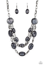Load image into Gallery viewer, PaparazzI Need a GLOW-cation - Black Necklace
