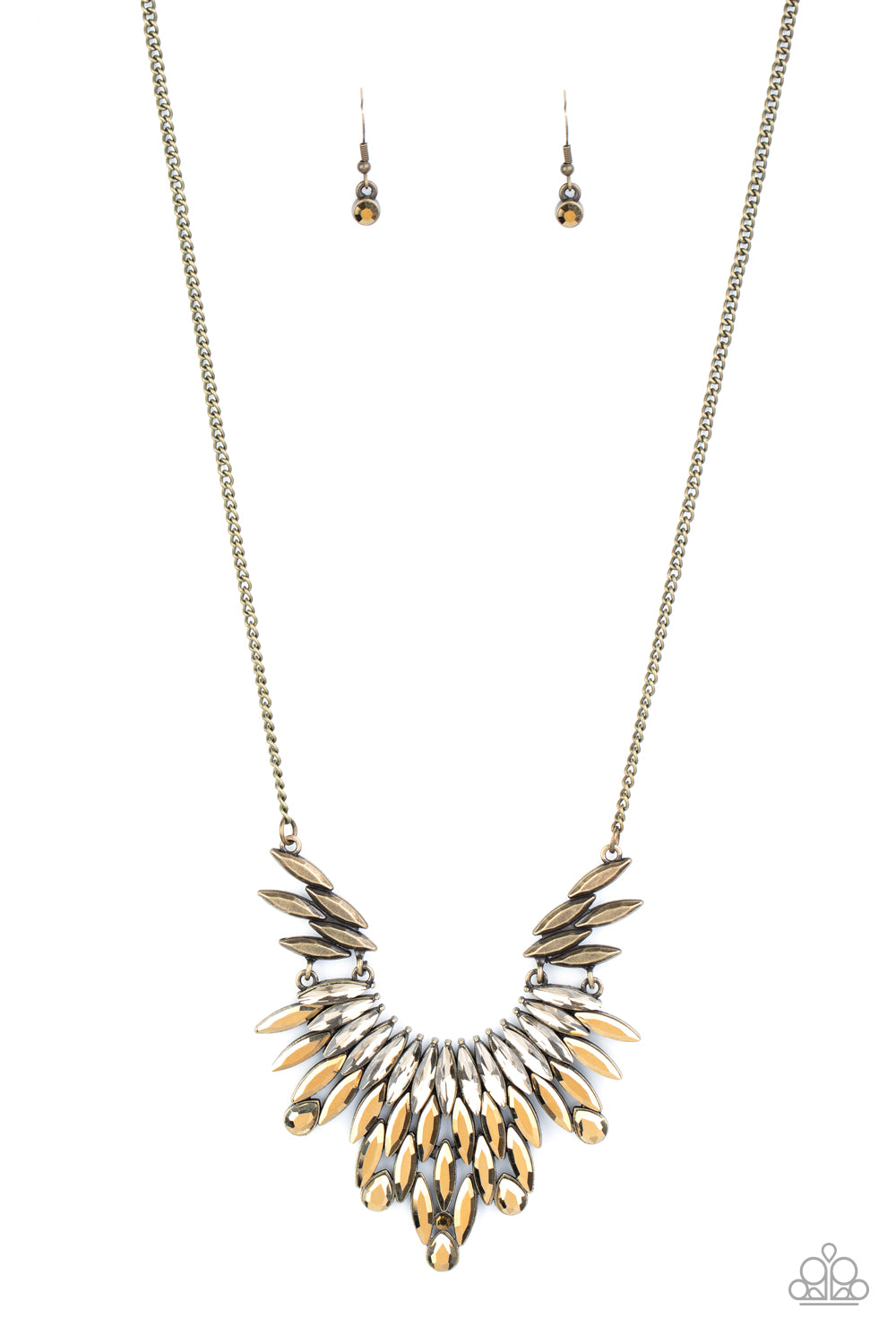 Paparazzi Leave it to LUXE - Brass Necklace