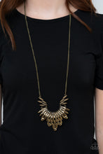 Load image into Gallery viewer, Paparazzi Leave it to LUXE - Brass Necklace
