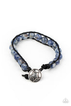 Load image into Gallery viewer, Paparazzi Homespun Stones - Blue Bracelet
