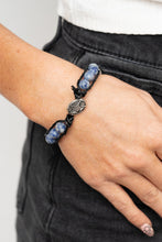 Load image into Gallery viewer, Paparazzi Homespun Stones - Blue Bracelet
