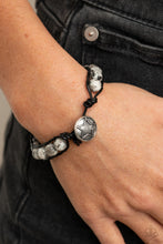 Load image into Gallery viewer, Paparazzi Homespun Stones - White Bracelet
