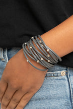 Load image into Gallery viewer, Paparazzi Fearlessly Layered - Silver Bracelet

