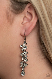 Paparazzi Unlimited Luster - Black Earring