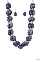 Load image into Gallery viewer, Paparazzi Two-Story Stunner - Blue Necklace

