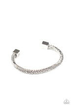 Load image into Gallery viewer, Paparazzi Block It Out - Silver Bracelet
