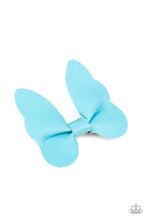 Load image into Gallery viewer, Paparazzi Butterfly Oasis - Blue Hair Accessory
