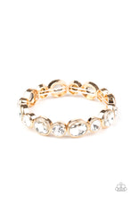 Load image into Gallery viewer, Paparazzi Still GLOWING Strong - Gold Bracelet
