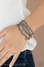 Load image into Gallery viewer, Paparazzi WOODnt Count It - Silver Bracelet
