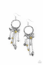 Load image into Gallery viewer, Paparazzi Charm School - Yellow Earring
