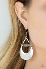 Load image into Gallery viewer, Paparazzi Mystical Moonbeams - Silver Earrings
