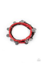 Load image into Gallery viewer, Paparazzi WOODnt Count It - Red Bracelet
