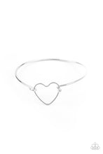 Load image into Gallery viewer, Paparazzi Make Yourself HEART - Silver Bracelet
