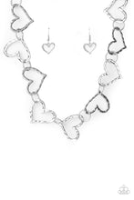 Load image into Gallery viewer, Paparazzi Vintagely Valentine - Silver Necklace
