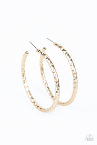 Paparazzi Urban Upgrade - Gold Earrings