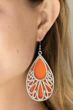 Load image into Gallery viewer, Paparazzi Loud and Proud - Orange Earrings
