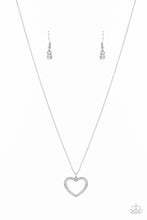 Load image into Gallery viewer, Paparazzi GLOW by Heart - White Necklace
