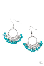 Load image into Gallery viewer, Paparazzi Charmingly Cabaret - Blue Earrings
