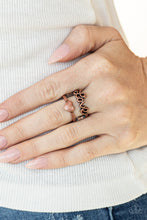 Load image into Gallery viewer, Paparazzi Heartstring Harmony - Copper Ring
