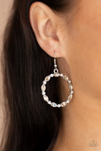 Load image into Gallery viewer, Paparazzi Crystal Circlets - Brown Earring
