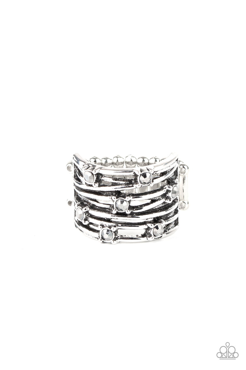 Paparazzi Revved Up Radiance - Silver Ring