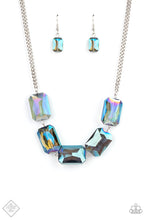 Load image into Gallery viewer, Heard It On The HEIR-Waves - Blue Necklace
