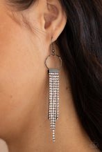 Load image into Gallery viewer, Paparazzi Tapered Twinkle - Black Earrings
