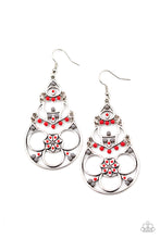 Load image into Gallery viewer, Paparazzi Garden Melody - Red Earrings
