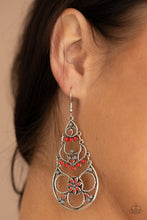 Load image into Gallery viewer, Paparazzi Garden Melody - Red Earrings
