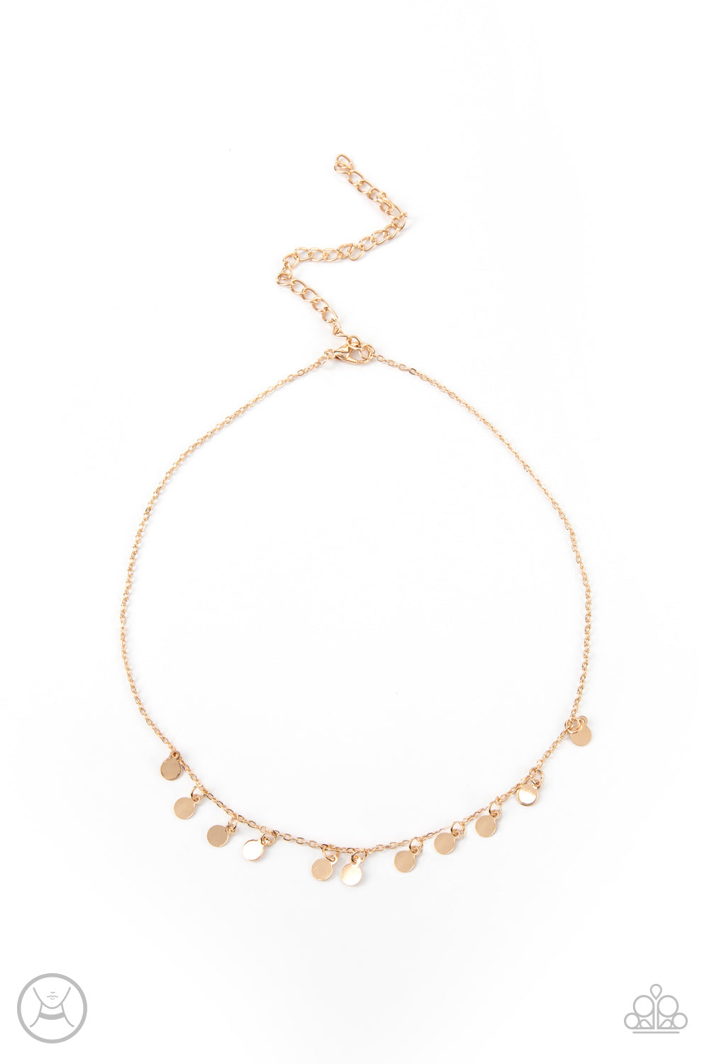 Paparazzi Ready, Set, DISCO! - Gold Necklace