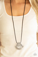 Load image into Gallery viewer, Paparazzi Rise and SHRINE - Black Necklace
