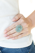 Load image into Gallery viewer, Paparazzi Elegantly Eden - Blue Ring
