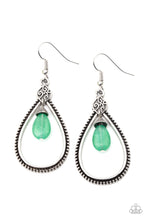 Load image into Gallery viewer, Paparazzi Ill Believe It ZEN I See It - Green Earrings
