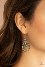 Load image into Gallery viewer, Paparazzi Ill Believe It ZEN I See It - Green Earrings
