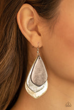 Load image into Gallery viewer, Paparazzi GLISTEN Up! - Silver Earrings
