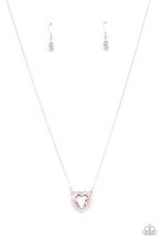 Load image into Gallery viewer, Paparazzi Out of the GLITTERY-ness of Your Heart - Pink Necklace
