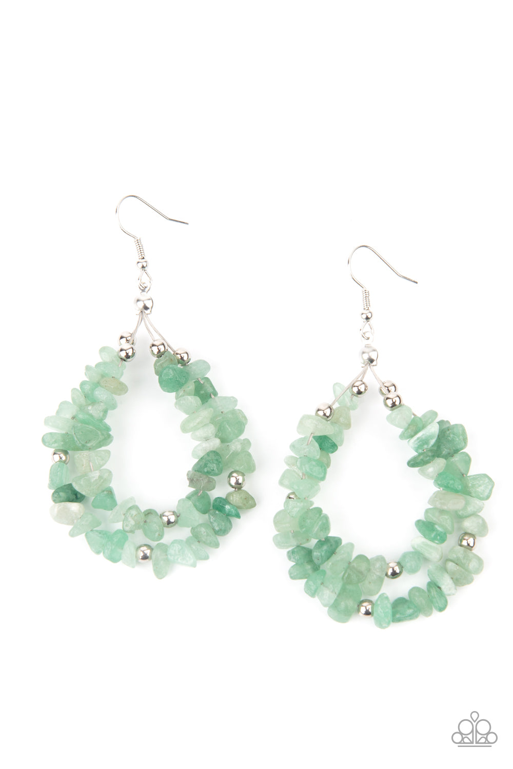 Paparazzi Canyon Rock Art - Green Earring