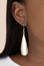 Load image into Gallery viewer, Paparazzi The Drop Off - Rose Gold Earring
