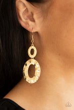 Load image into Gallery viewer, Paparazzi Bring On The Basics - Gold Earrings

