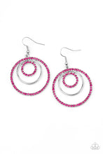 Load image into Gallery viewer, Paparazzi Bodaciously Bubbly - Pink Earring
