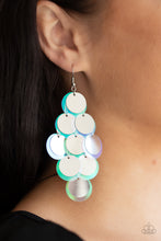 Load image into Gallery viewer, Paparazzi Sequin Seeker - Silver Earrings
