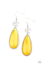 Load image into Gallery viewer, Paparazzi Jaw-Dropping Drama - Yellow Earring
