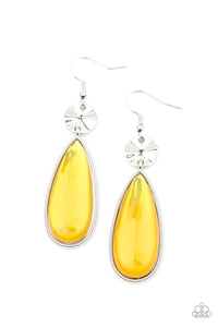 Paparazzi Jaw-Dropping Drama - Yellow Earring