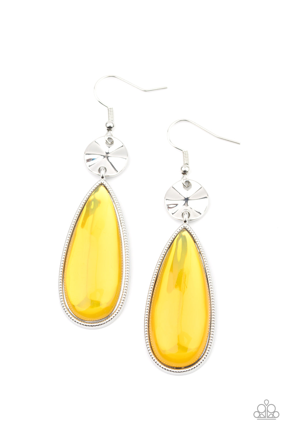 Paparazzi Jaw-Dropping Drama - Yellow Earring