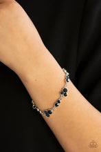 Load image into Gallery viewer, Paparazzi Social Glistening - Blue Bracelet
