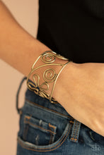 Load image into Gallery viewer, Paparazzi Groovy Sensations - Brass Bracelet
